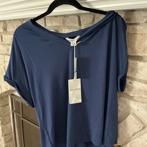 Tommy Bahama Deep Blue Short Sleeve Top